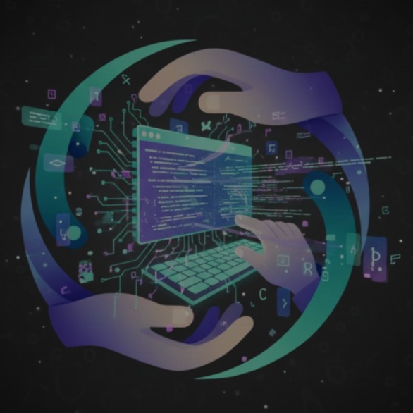 Coding with AI icon